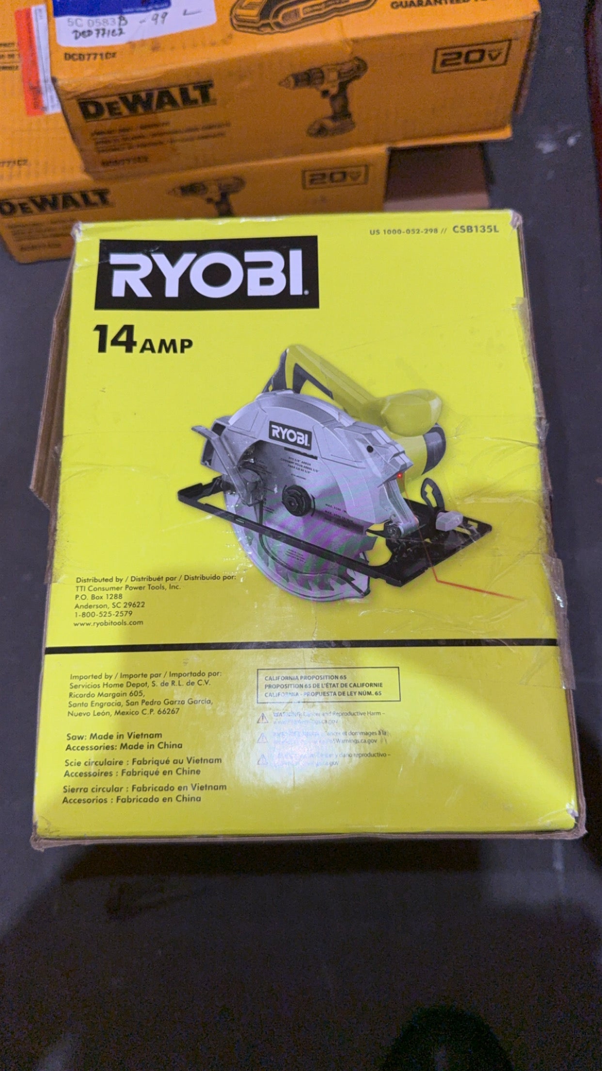RYOBI 18V Brushless 7 1/4” Circular Saw