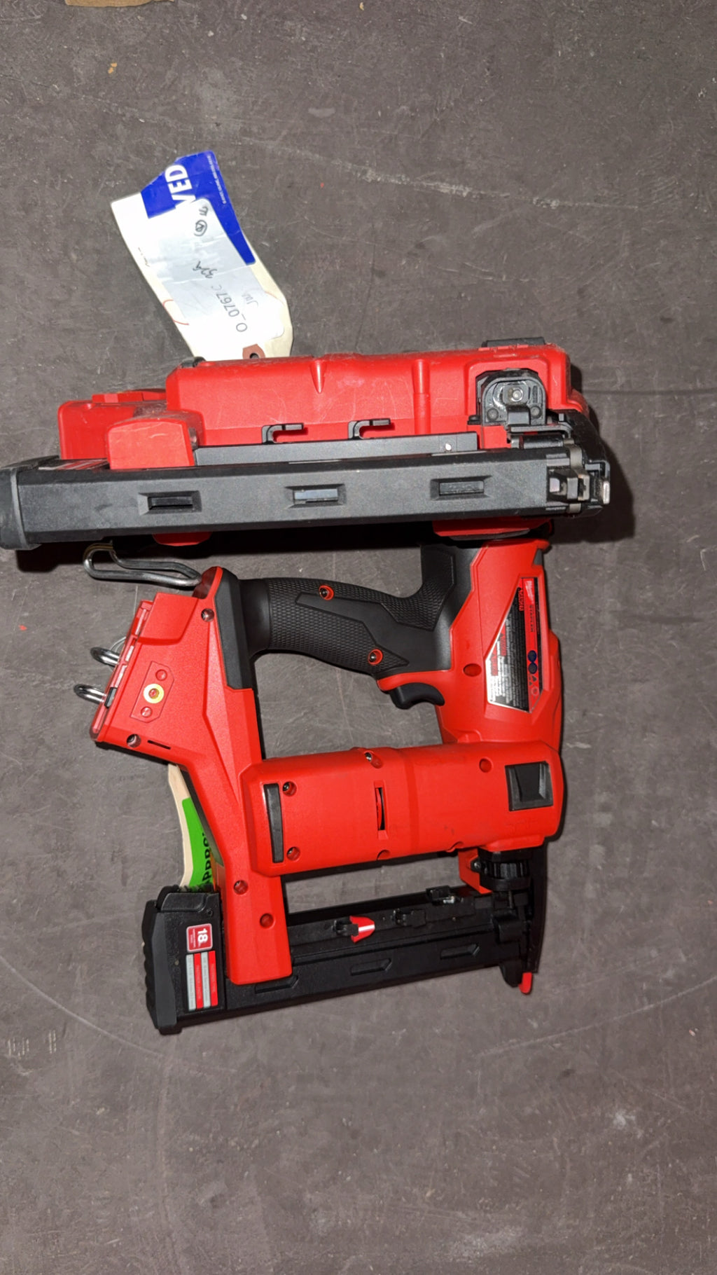 Milwaukee M18 Fuel 18-Volt Lithium Ion Brushless Cordless 18-Gauge 1/4 in. Narrow Crown Stapler (Tool Only)