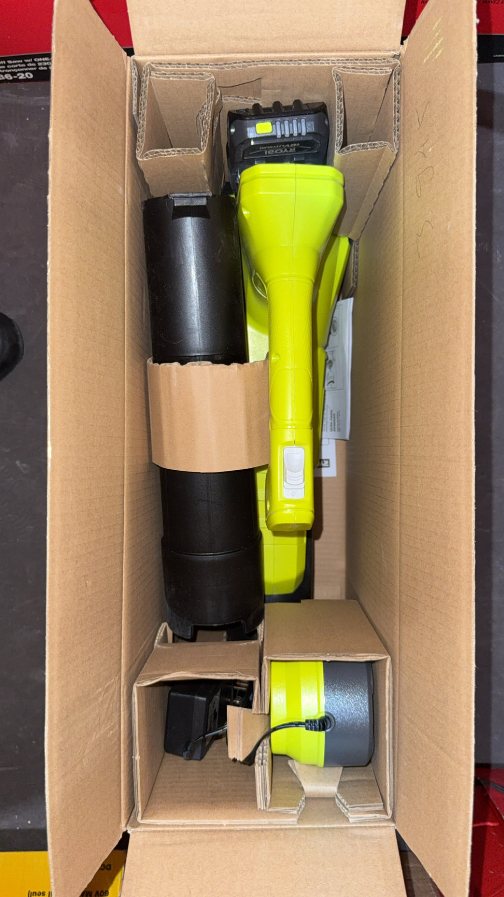 RYOBI 18V 250 CFM Blower Kit