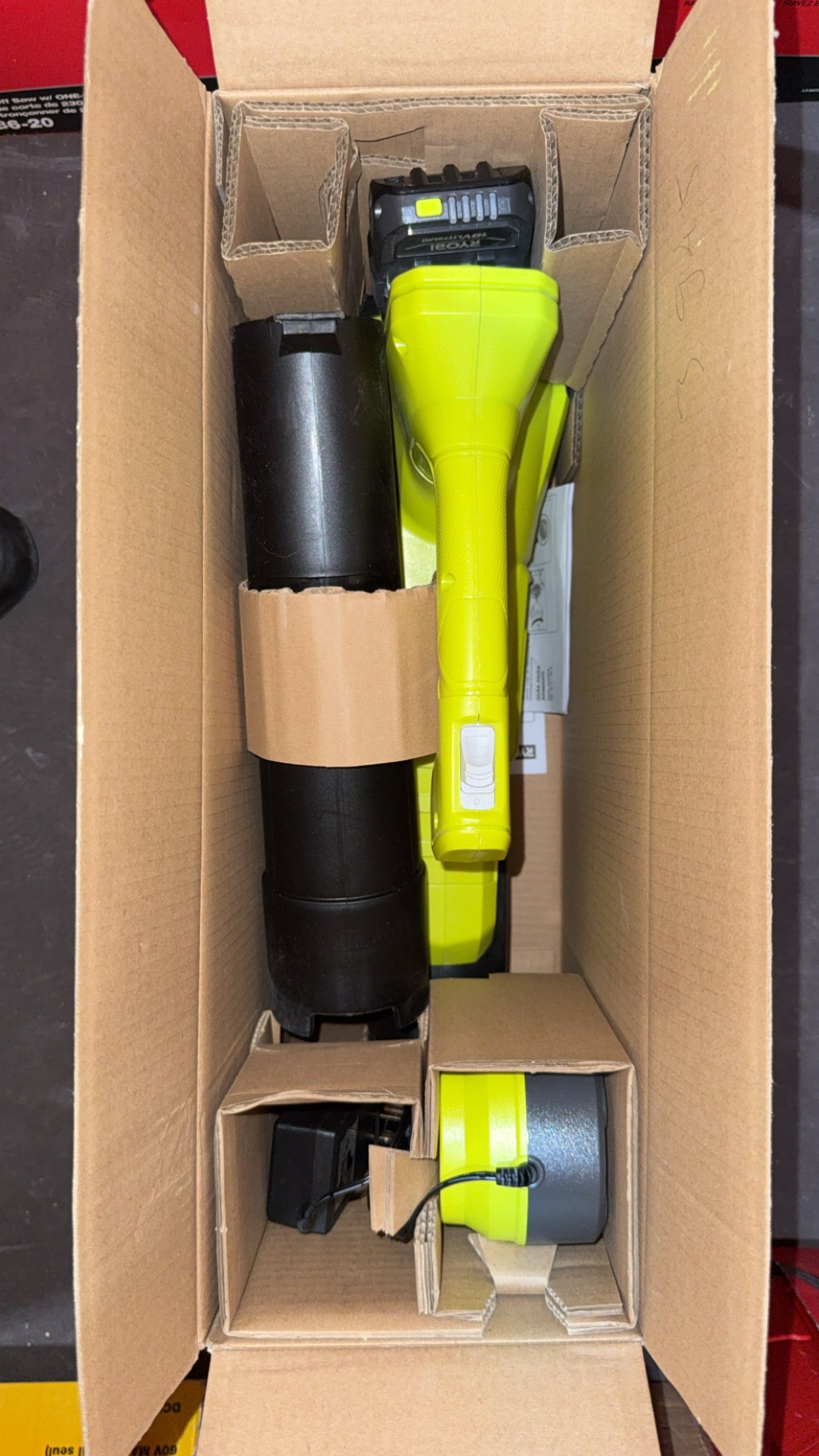 RYOBI 18V 250 CFM Blower Kit