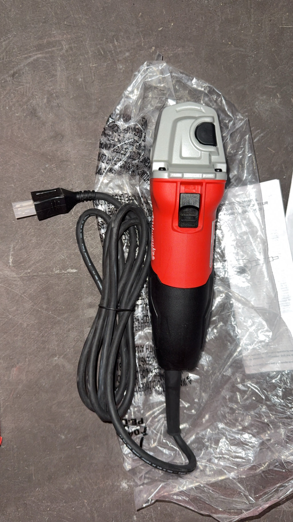 Milwaukee 4-1/2” (115 mm) Small Angle Grinder