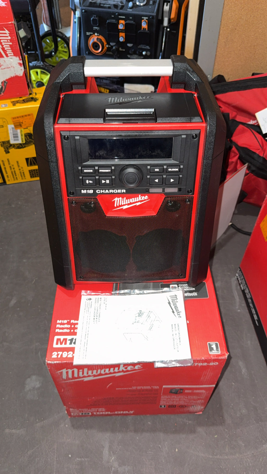 M18 Milwaukee Radio + Charger (Tool Only)